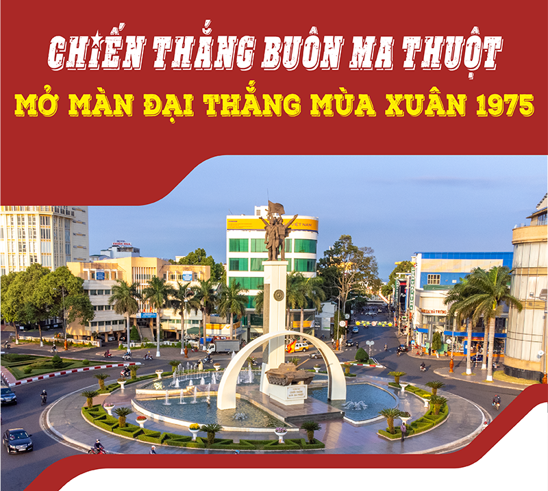 (Infographic) Chiến thắng Buôn Ma Thuột mở màn đại thắng mùa Xuân năm 1975